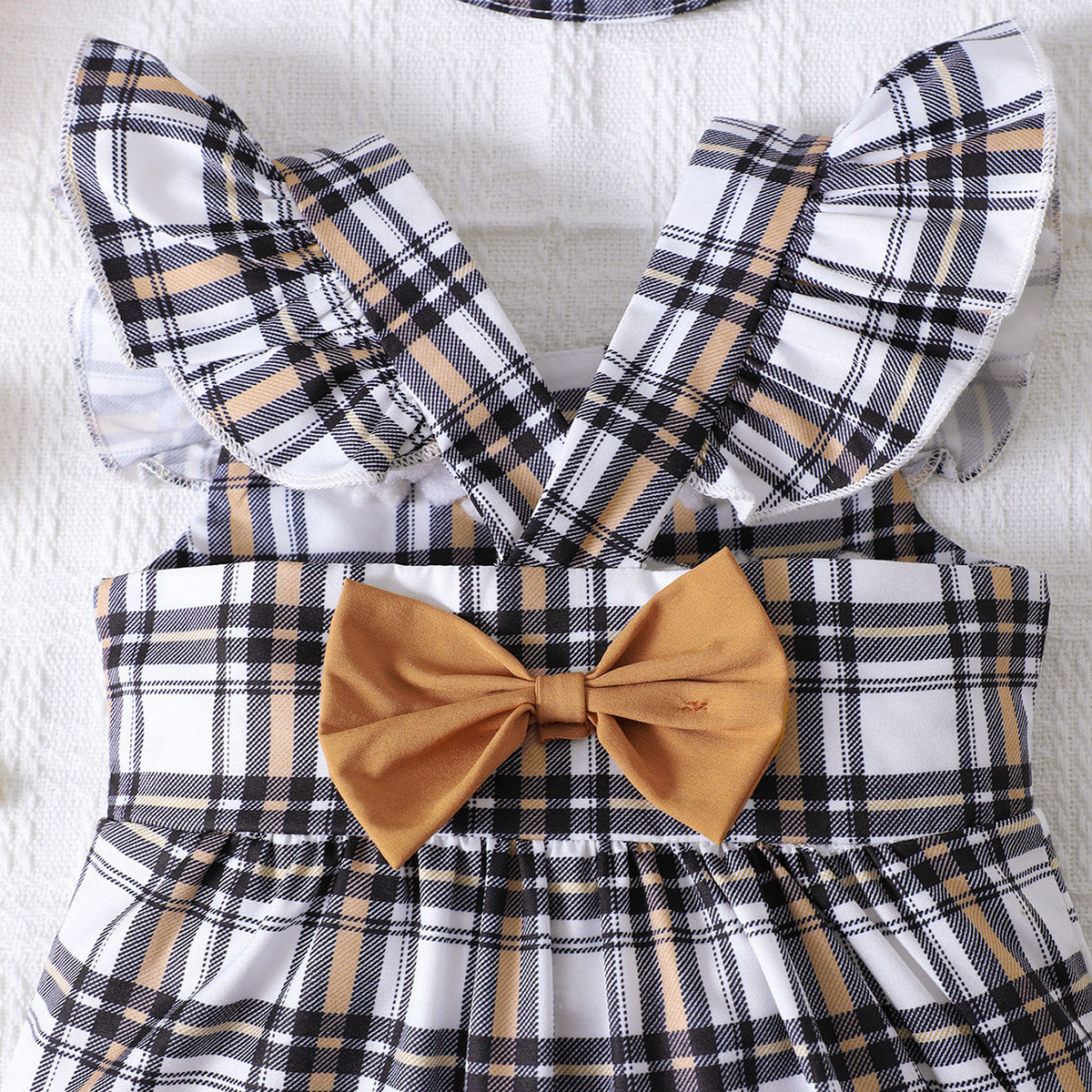 Baby Girl Plaid Summer Suit