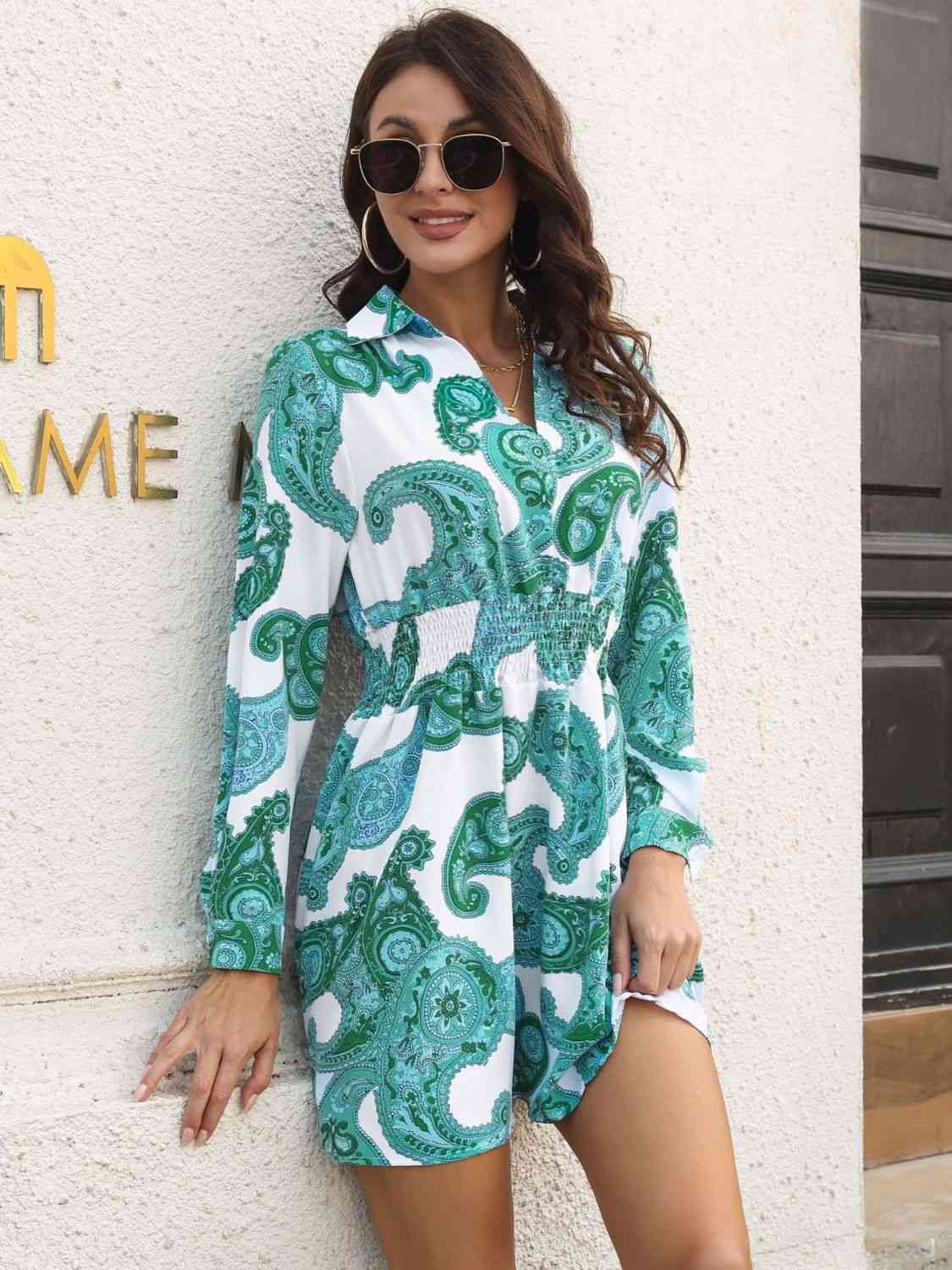 Long Sleeve Resort Dress