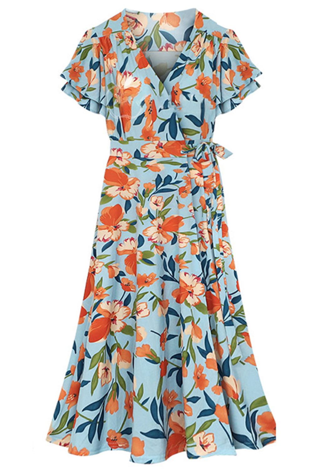 Plus Size Hawaiian Dress