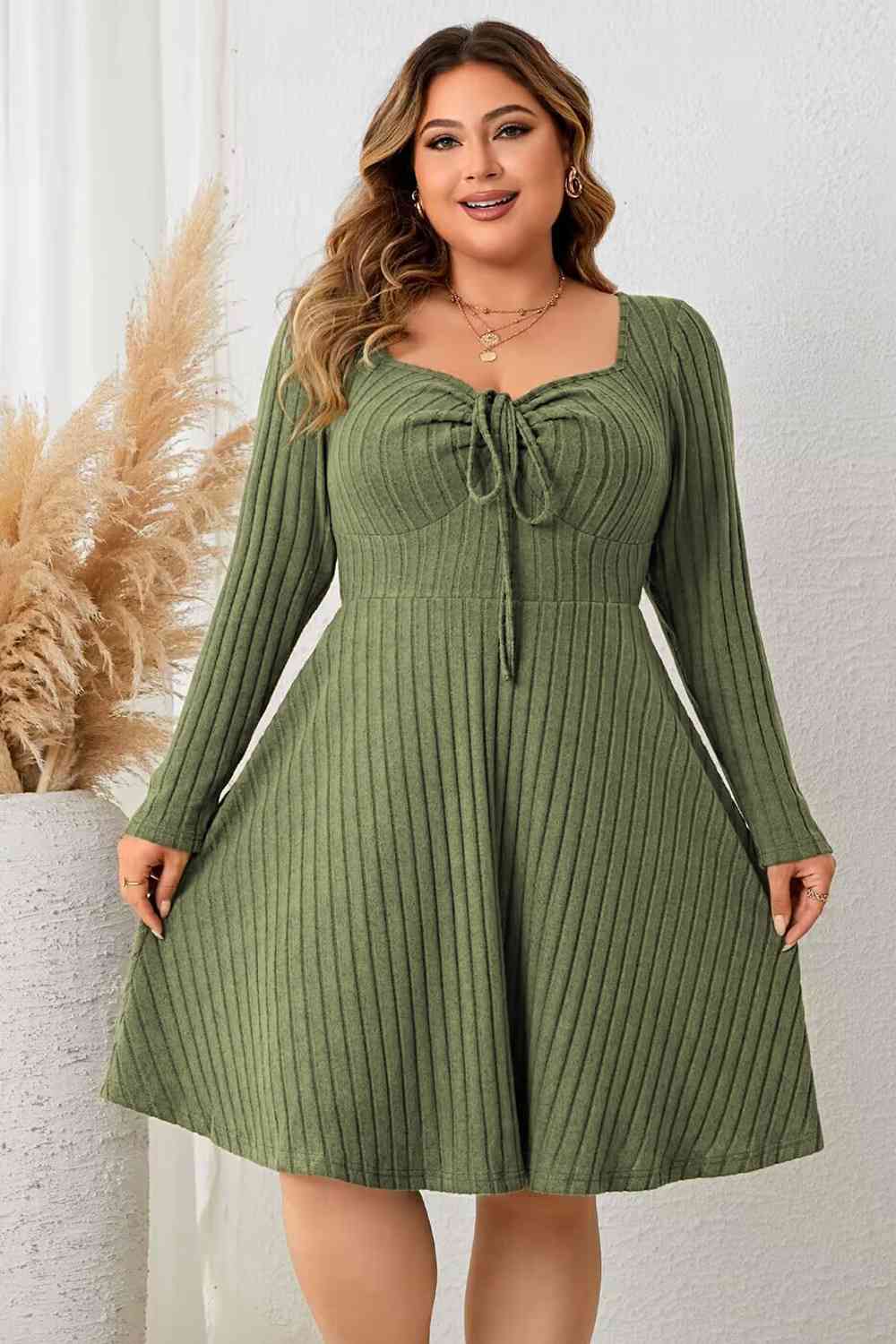 Plus Size Short Sweetheart Dress