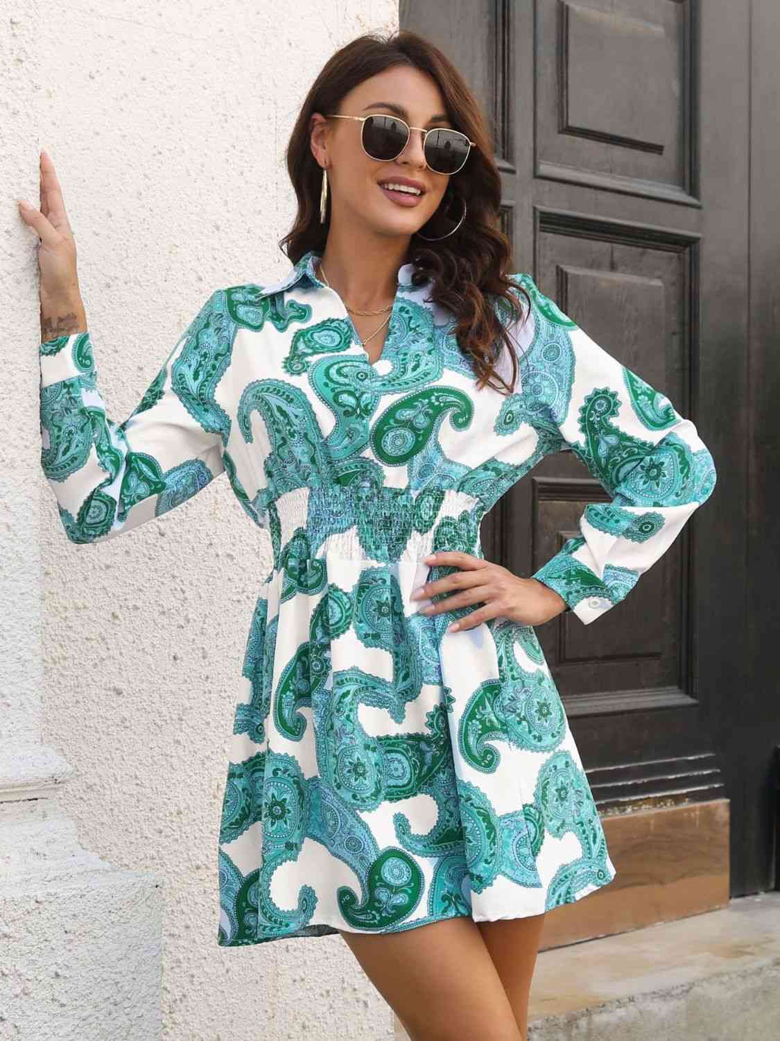 Long Sleeve Resort Dress