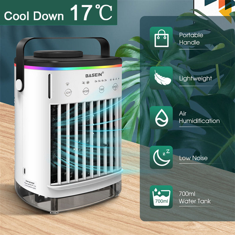 Basein Air Cooler, Mini Air Conditioner for Home or Office