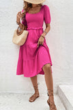 Hot Pink Resort Dress