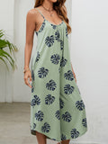 Monstera Leaf Vacation Romper