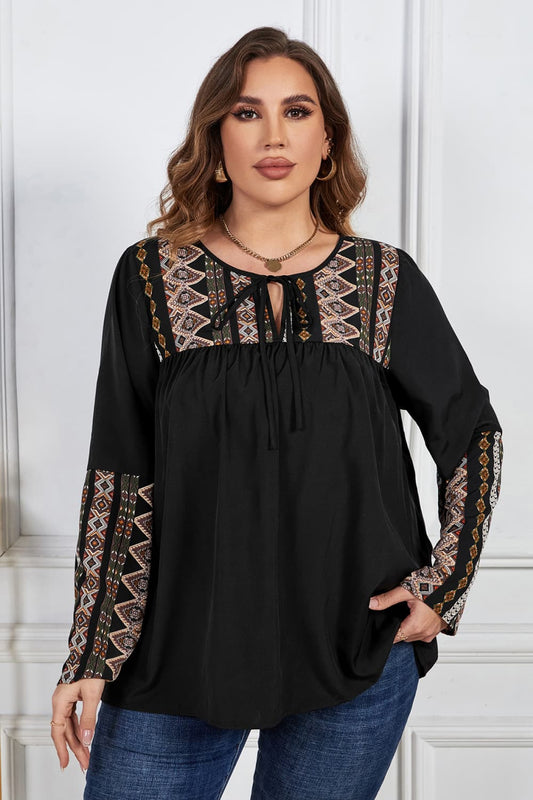 Plus Size Resort Blouse