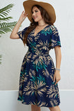 Tropical Plus Size Resort Dress up to 4XL Perfect Tropical Dress