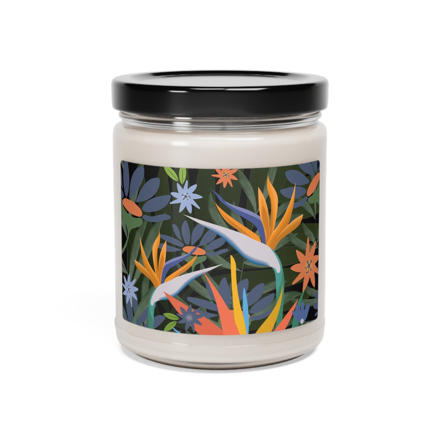 Bird of paradise Scented Soy Candle, 9oz, Tropical Boho Scented Candle, Home Gift Idea!