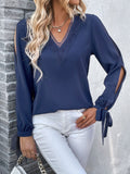 Classic Navy Resort Blouse