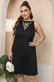 Plus Size Sleeveless Dress