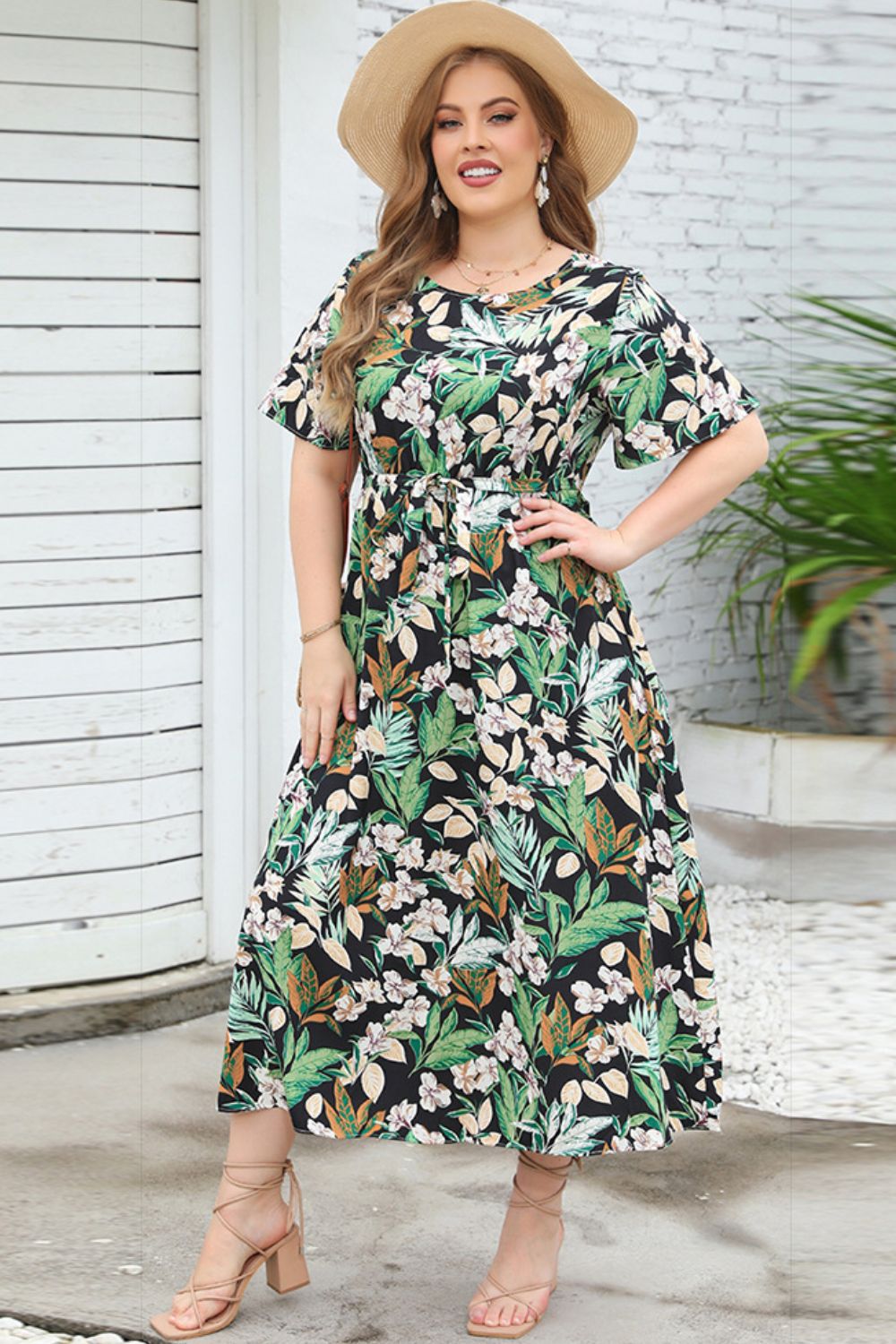 Plus Size Floral Summer Dress – The Landing World