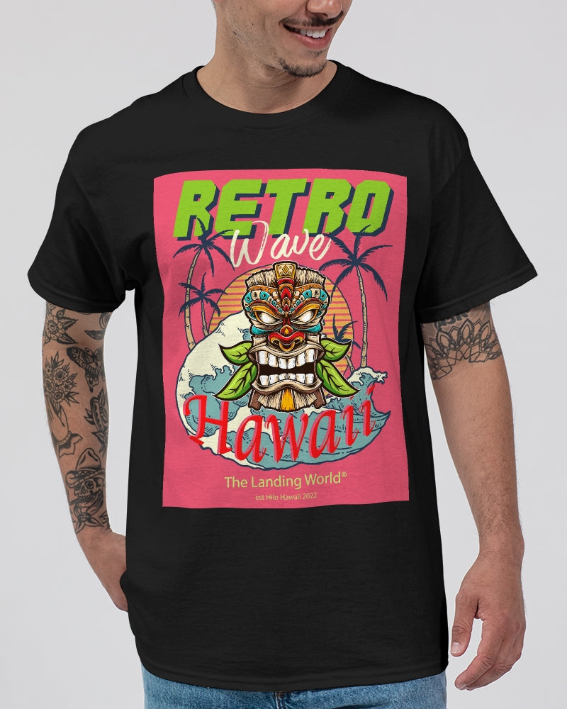 Retro Hawaii Tiki Graphic Unisex Ultra Cotton T-Shirt