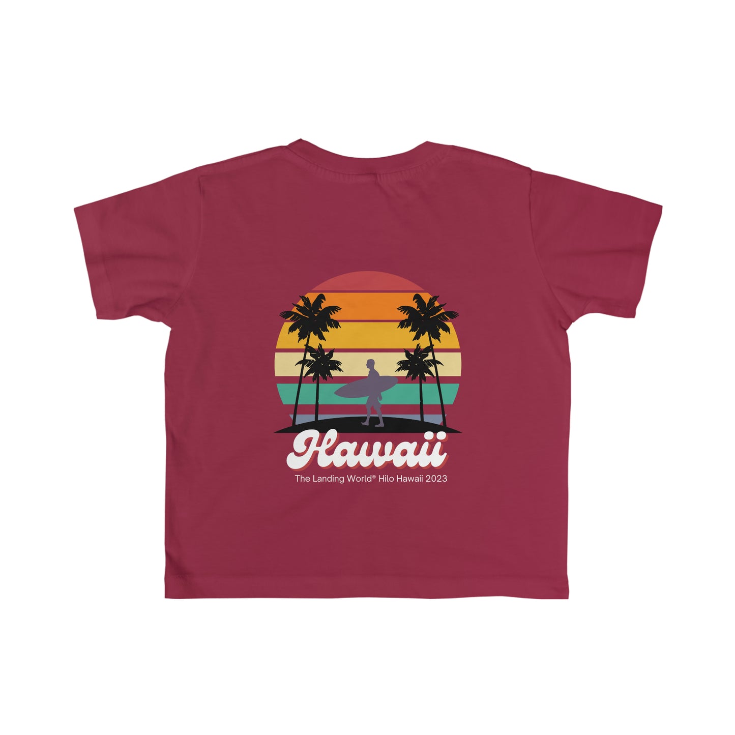 Hawaii Kid's Soft T'Shirt, Hawaii Shirt for Kids Size 2T - 6T