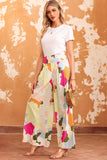 Mod Resort Fashion Wide Leg Resort Pants