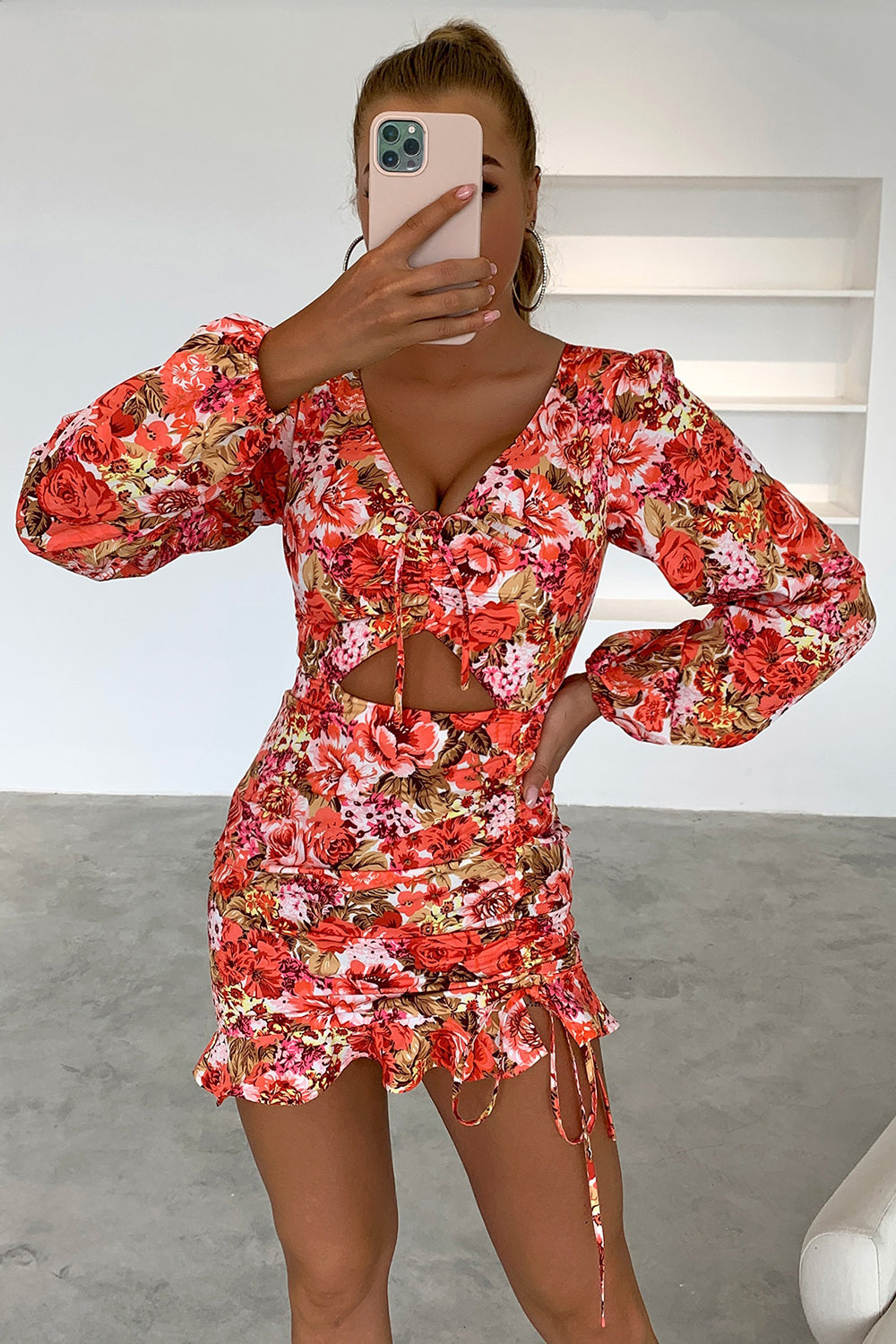 Floral Vacay Mini Dress