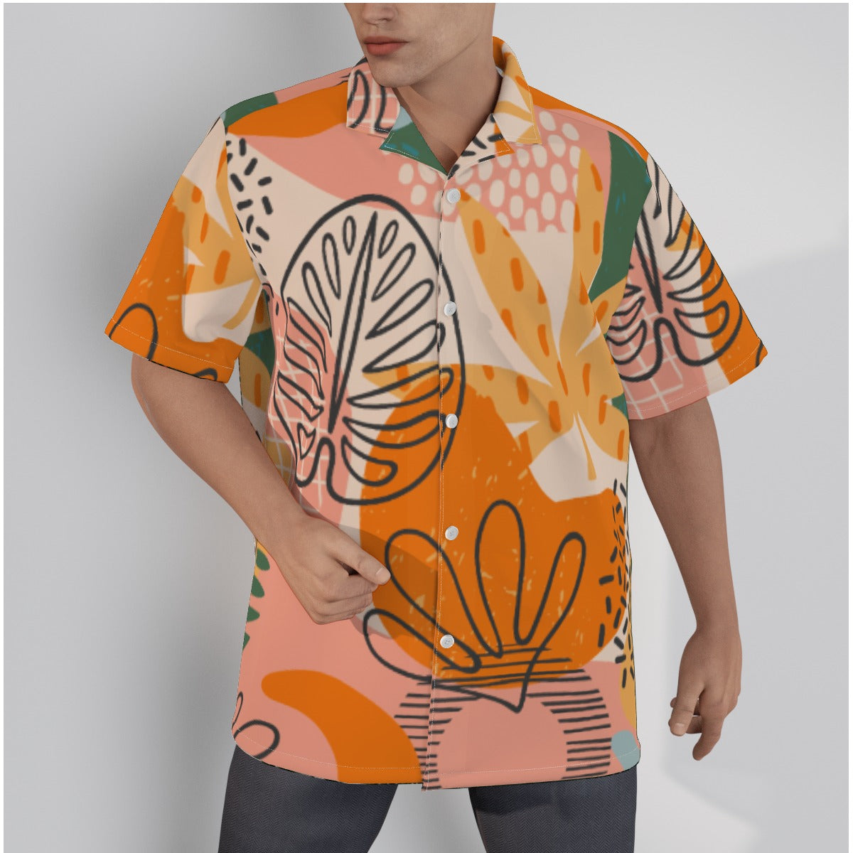 Men's Bora Bora Resort Shirt, Men's 99% Cotton Resort Shirt