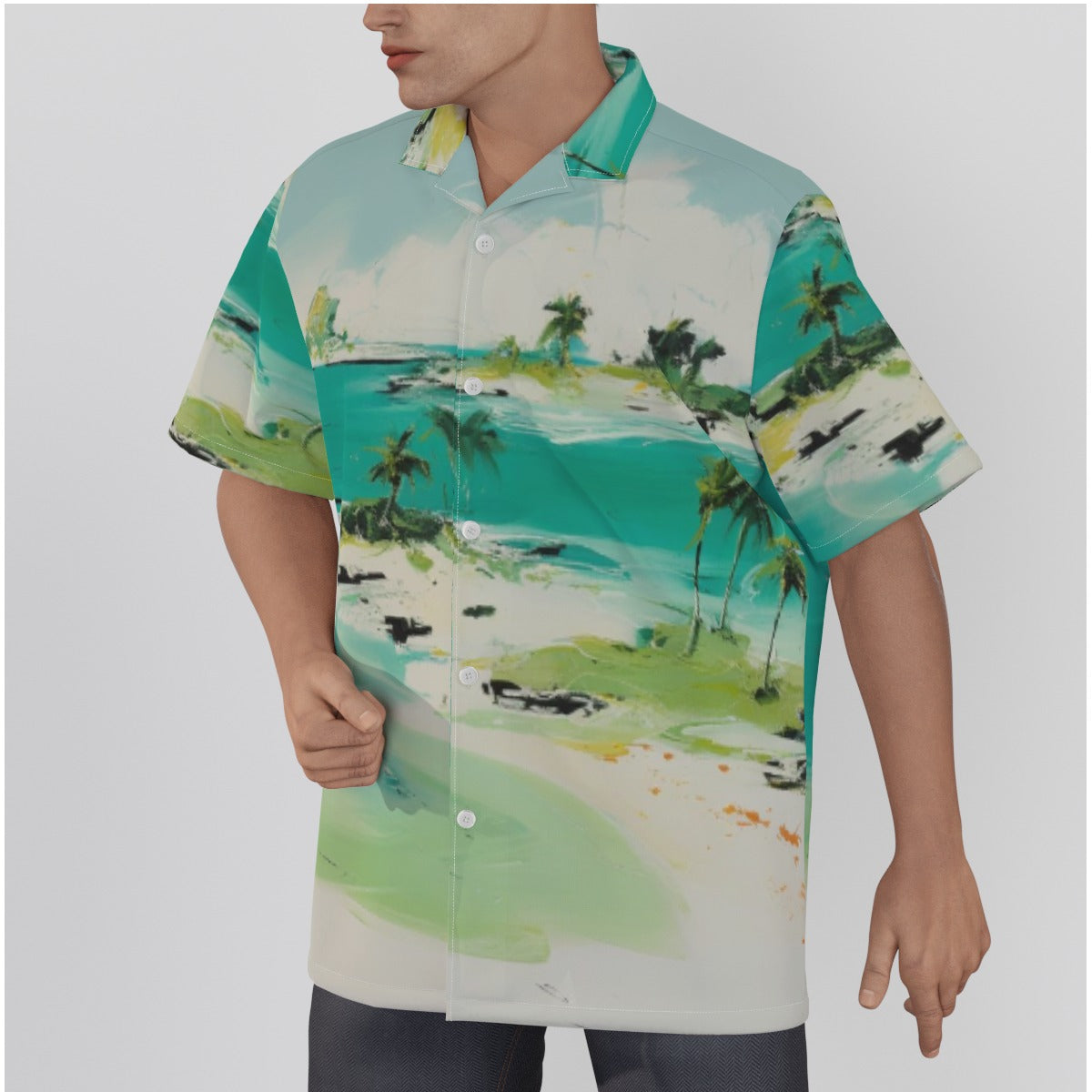 Men's Sandy Beach Resort Shirt