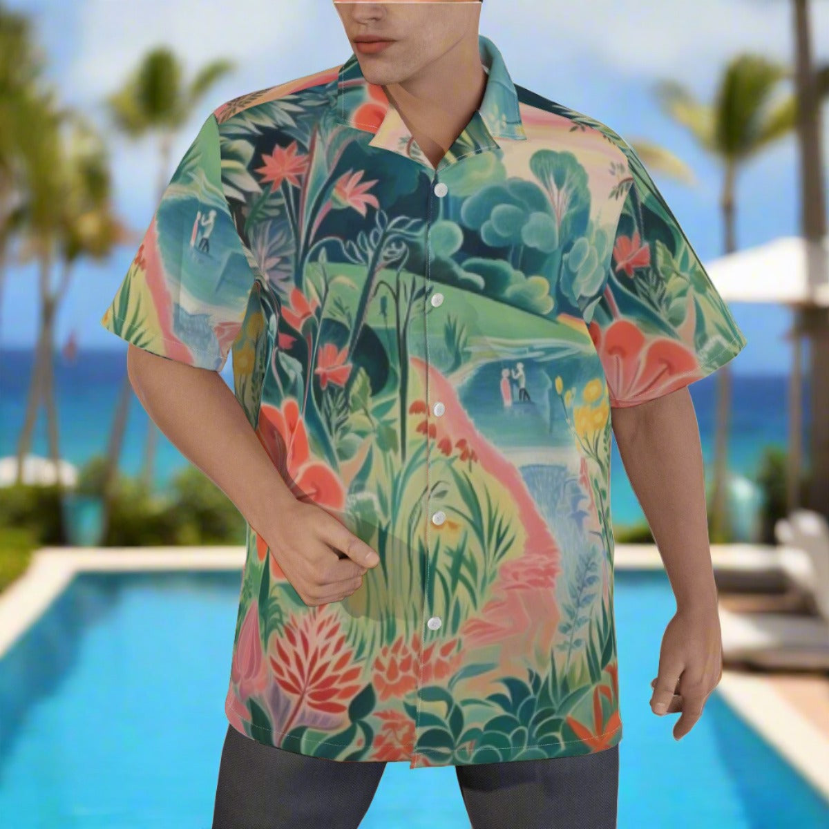 Men's Tropics Designer Resort Shirt