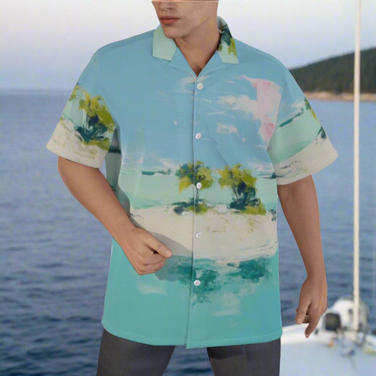 Men's St Catherine's Beach Bermuda Resort Shirt