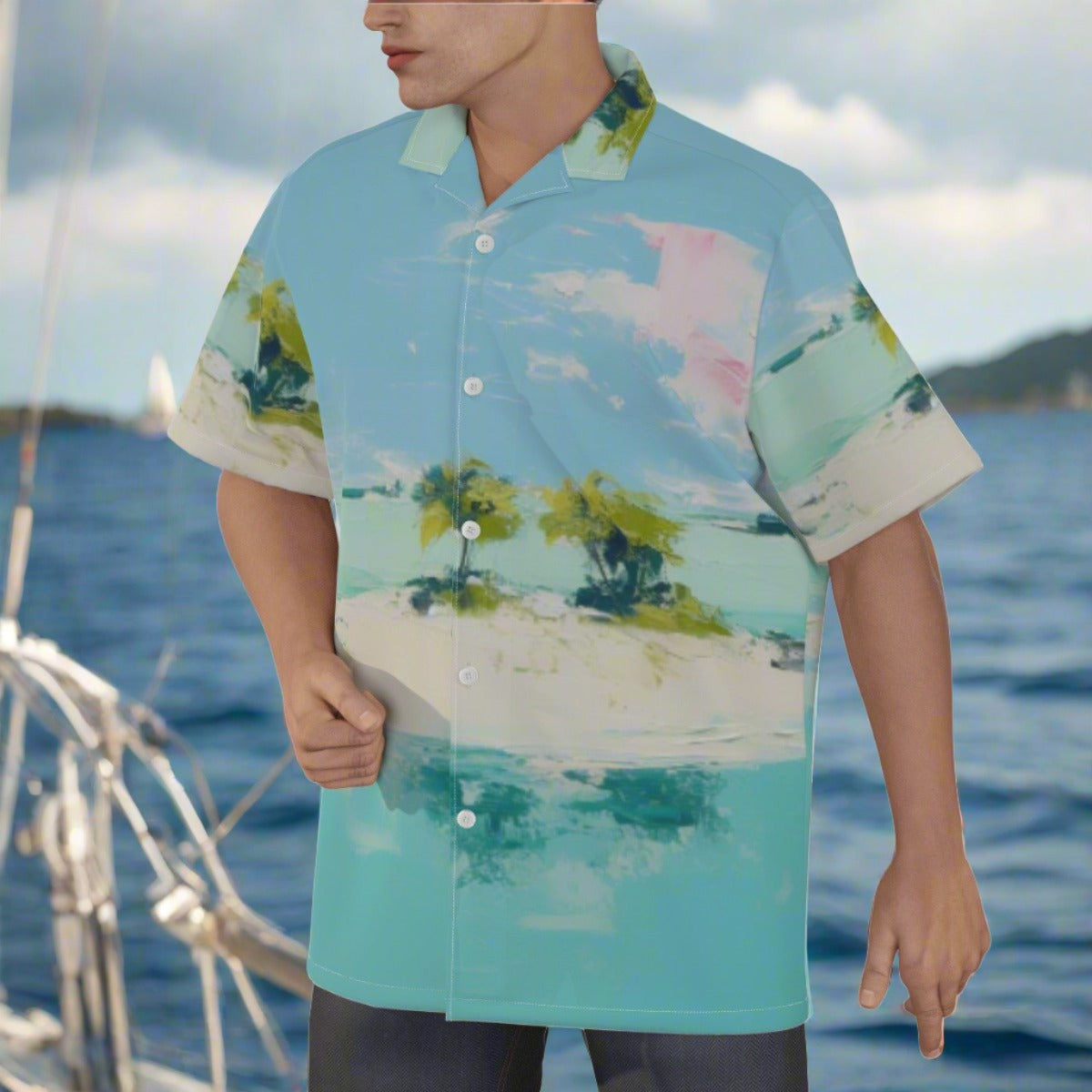 Men's St Catherine's Beach Bermuda Resort Shirt