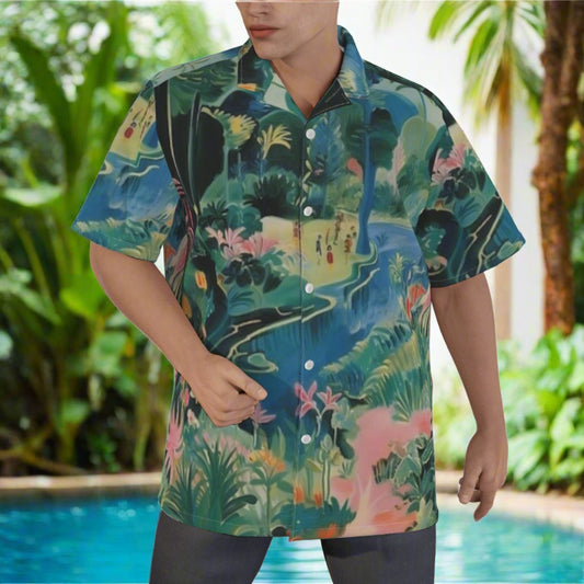 Men’s Tropical River Resort Shirt