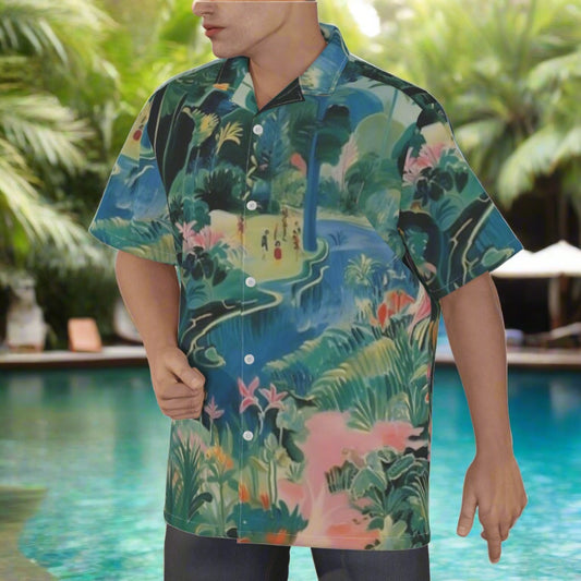 Men’s Tropical River Resort Shirt