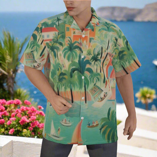 Men's Sorrento Resort Shirt - Plus Sizes up to 6XL