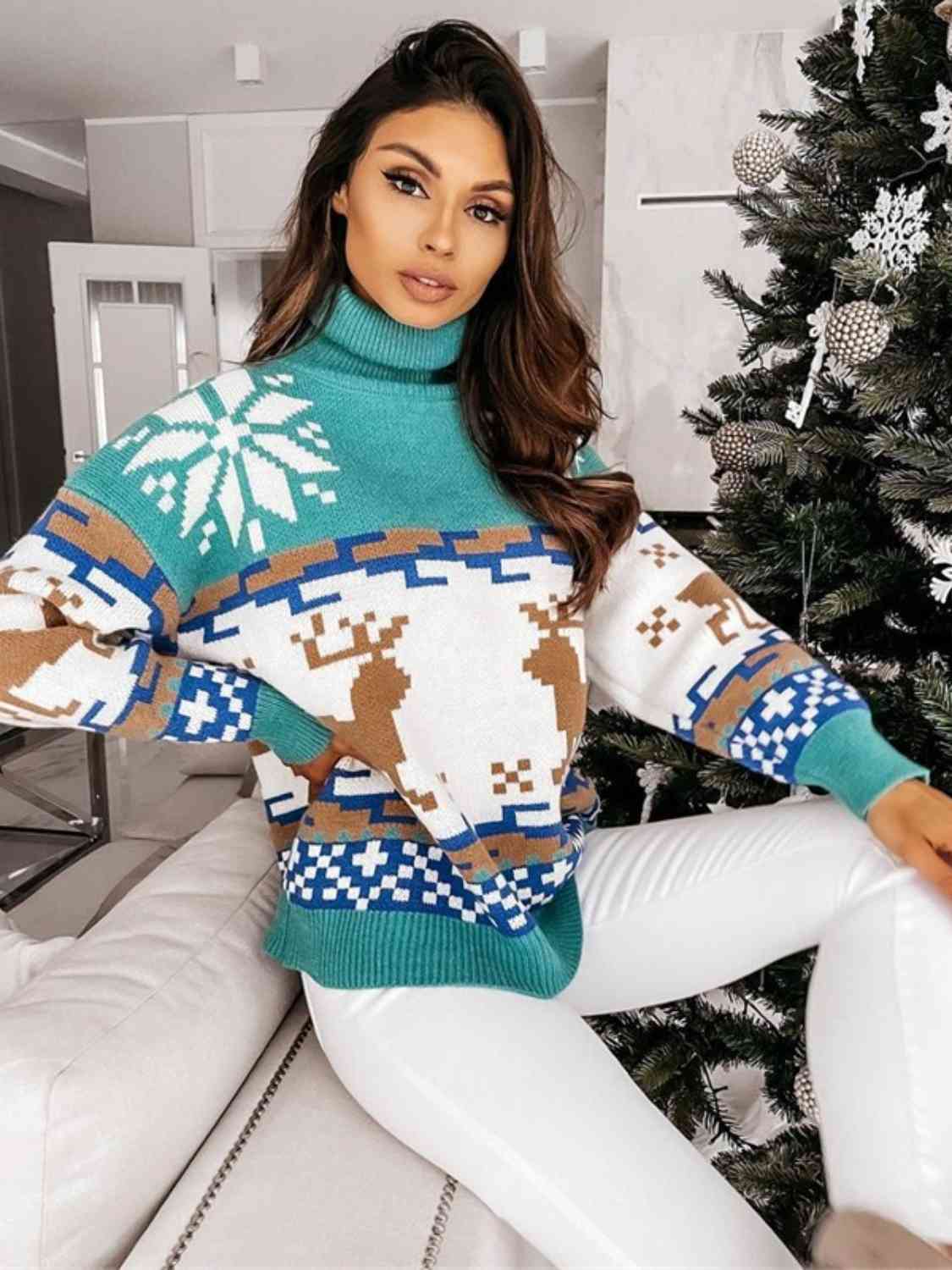 Reindeer Christmas Sweater