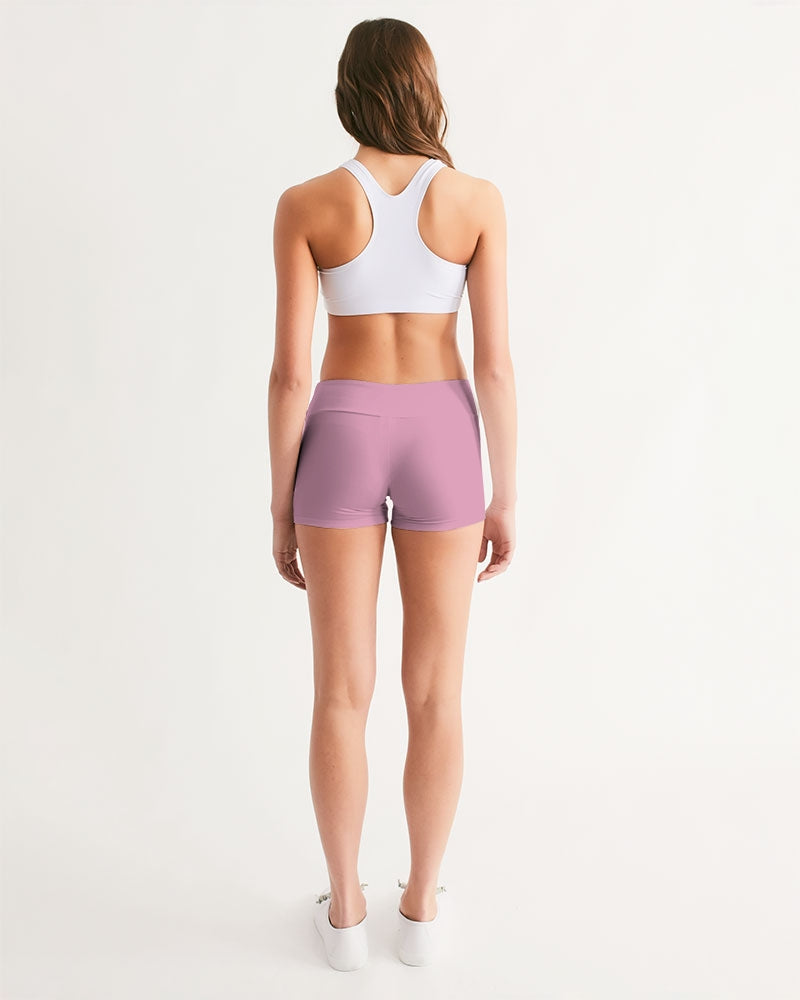 Malibu Pink Base Women's Yoga or Dance Shorts