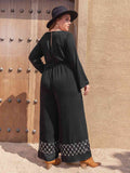 Plus Size Resort Jumpsuit