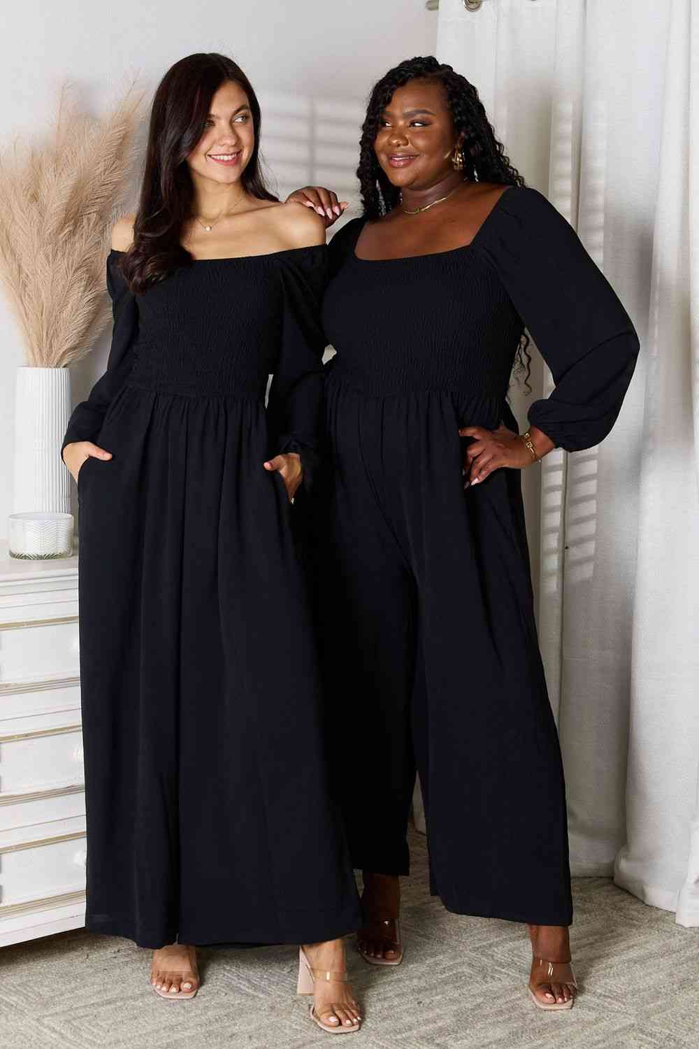 Comfy Resort Wear Jumpsuit with Pockets