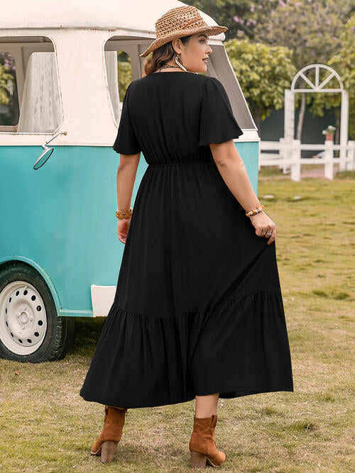 Plus Size Boho Summer Maxi Dress