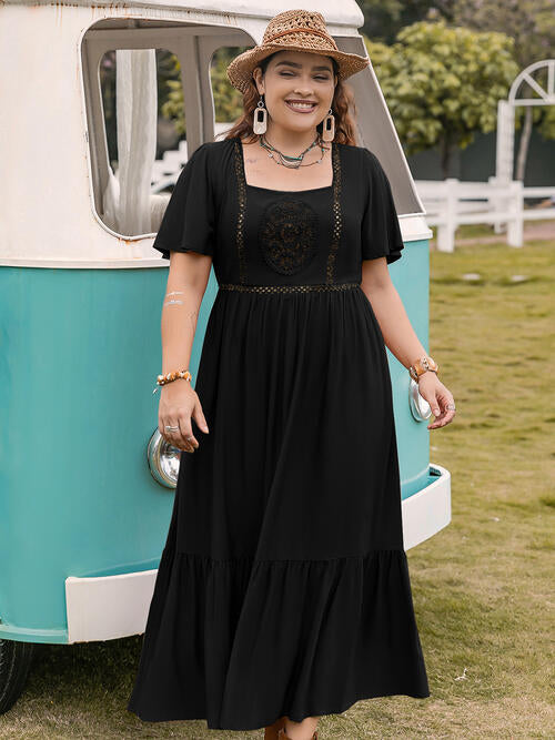 Plus Size Boho Summer Maxi Dress