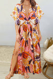 Tropical Vacation Maxi Dress, Floral Maxi Dress