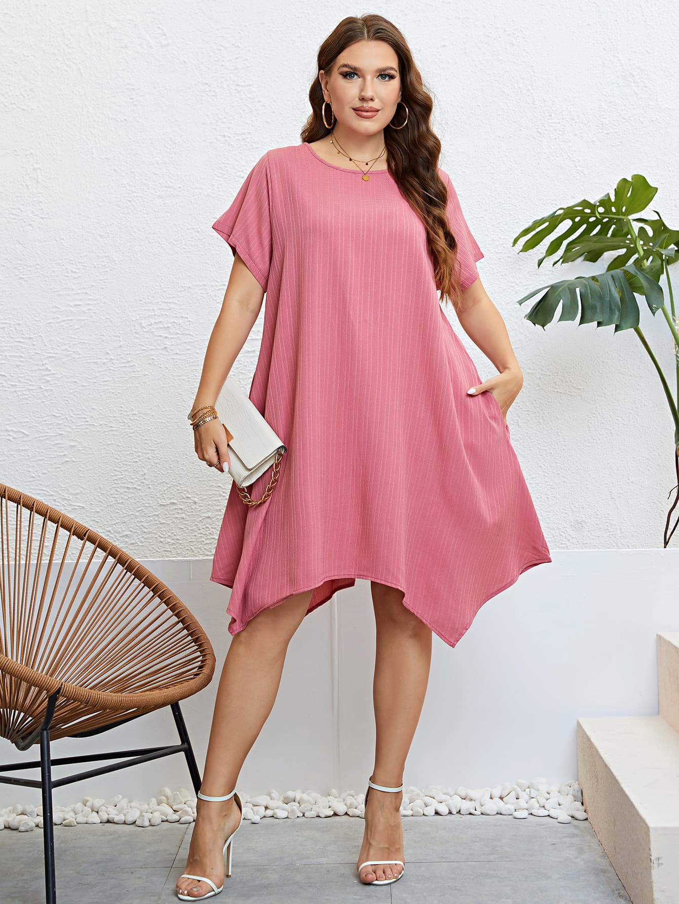 Plus Size Flare Beach Dress