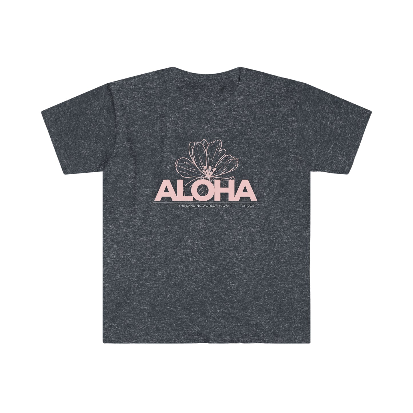 Aloha Shirt, Aloha Front & Mahalo Back Unisex T'Shirt