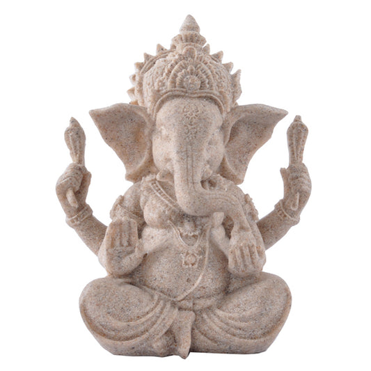 Sandstone Ganesha Sculpture