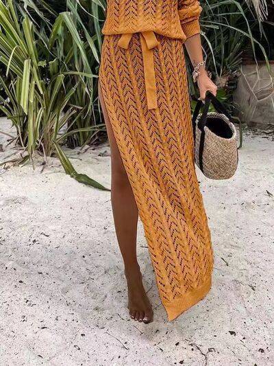 Knit Beach Maxi Dress