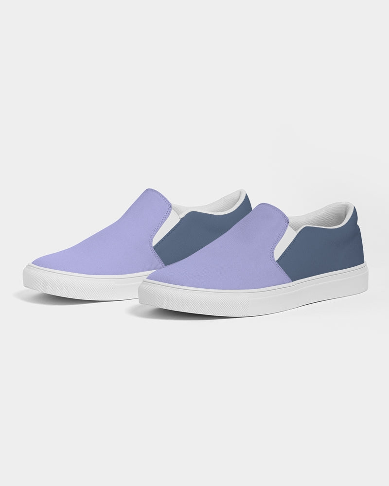 Dreamer Purple Custom Women's Slip-On Canvas Shoe