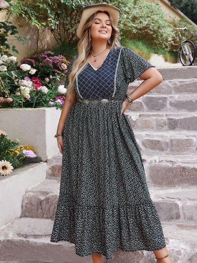 Plus Size Maxi Vacation Dress