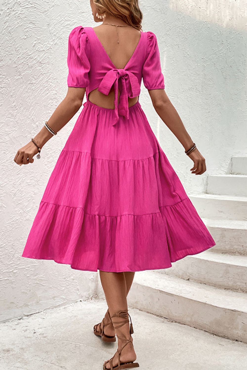 Hot Pink Resort Dress