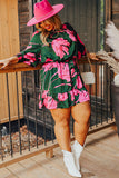 Plus Size Resort Short Dress for Vacation or Summer