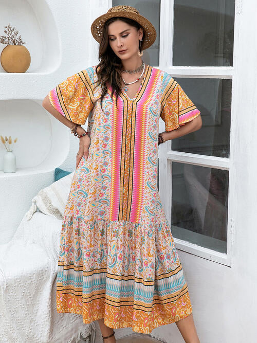 Plus Size Bohemian Summer Dress