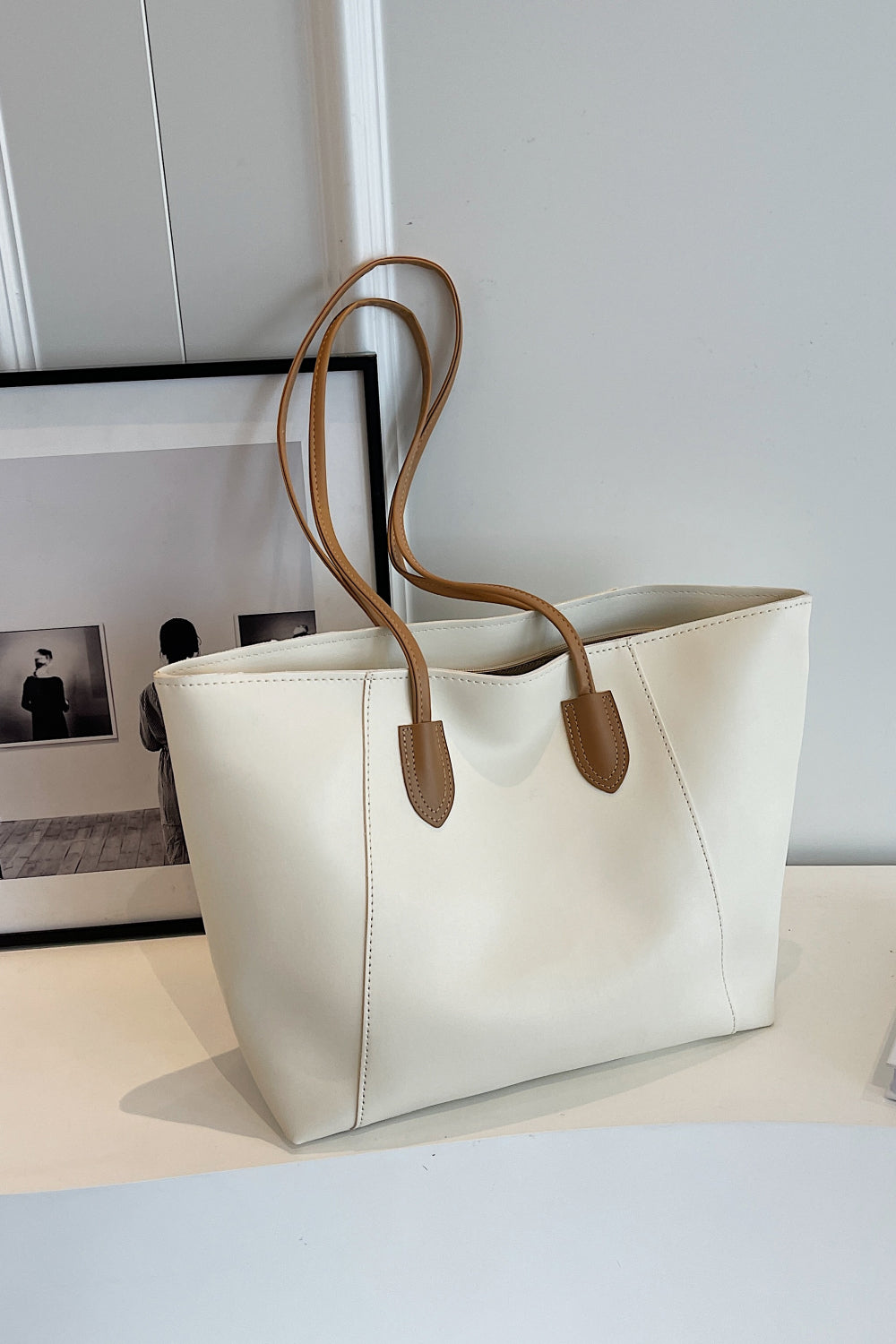 PU Leather Tote Bag