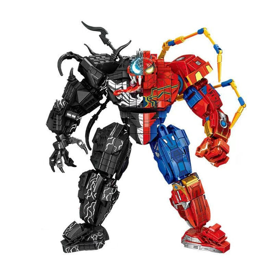 SpiderMan 3 Venom Fusion Symbiosis Mech Armor Building Blocks Kit