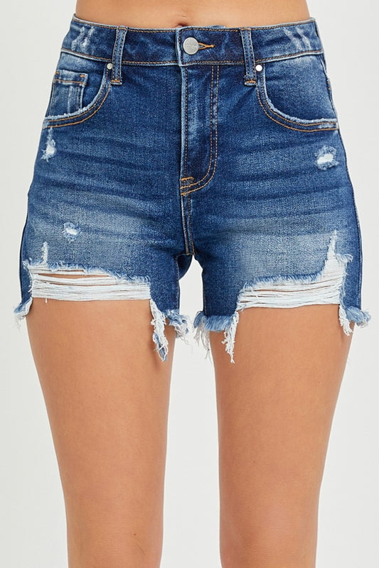 OFLUCK Women's High-Waisted Jeans Shorts Frayed Raw Hem Ripped Summer Denim  Shorts : : Clothing, Shoes & Accessories