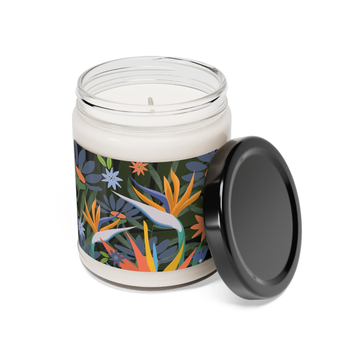 Bird of paradise Scented Soy Candle, 9oz, Tropical Boho Scented Candle, Home Gift Idea!