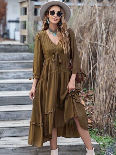 Brown Resort Dress for Vacay