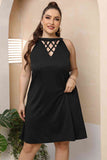 Plus Size Sleeveless Dress