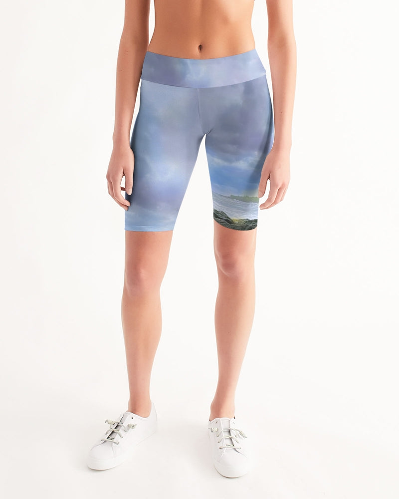 Dreamer Women's Mid-Rise Bike Shorts