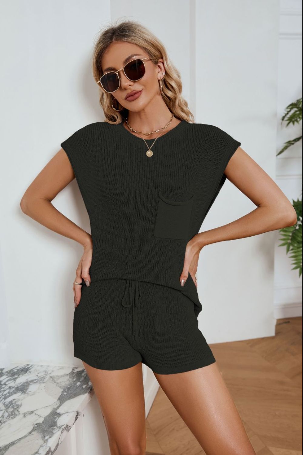 Women's Resort Wear Shorts Set